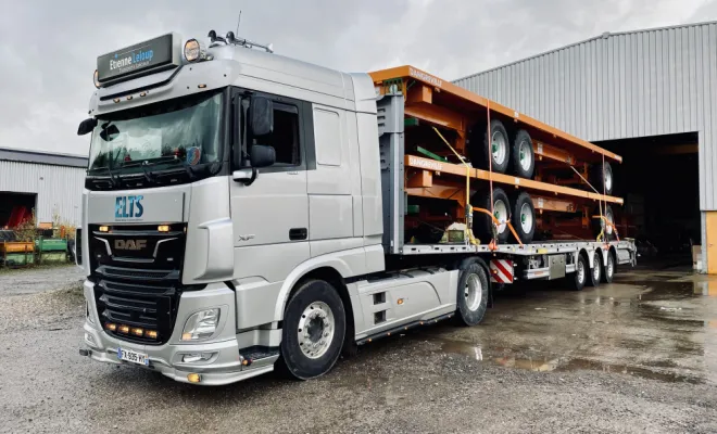 Transport de matériel agricole, Rouen, ELTS – Étienne Leloup Transports Spéciaux