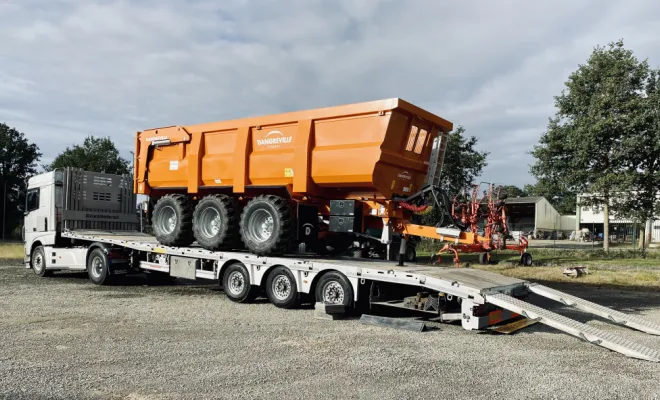 Transport de matériel agricole, Rouen, ELTS – Étienne Leloup Transports Spéciaux