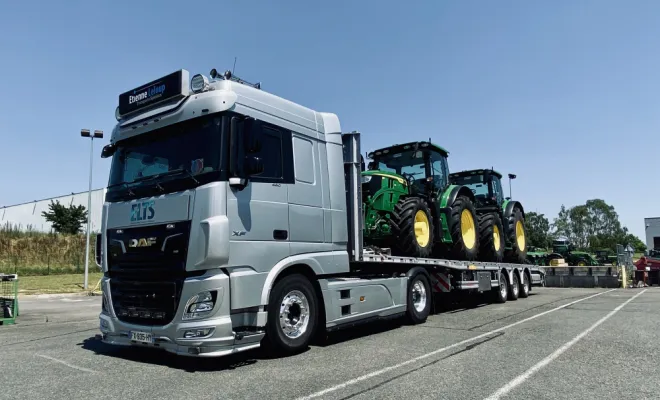 Transport de matériel agricole, Rouen, ELTS – Étienne Leloup Transports Spéciaux