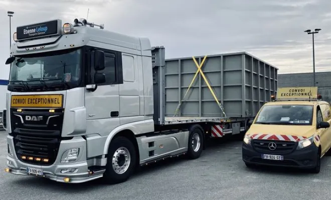 Industrie & BTP, Rouen, ELTS – Étienne Leloup Transports Spéciaux