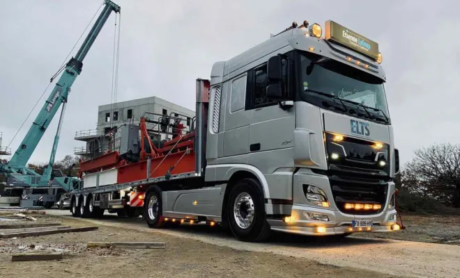 Industrie & BTP, Rouen, ELTS – Étienne Leloup Transports Spéciaux