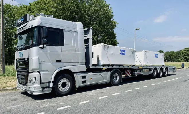 Industrie & BTP, Rouen, ELTS – Étienne Leloup Transports Spéciaux