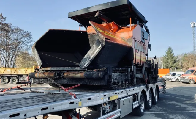 Engins de TP, Rouen, ELTS – Étienne Leloup Transports Spéciaux